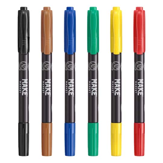 Dual Tip Fabric Ink Markers by Make Market®